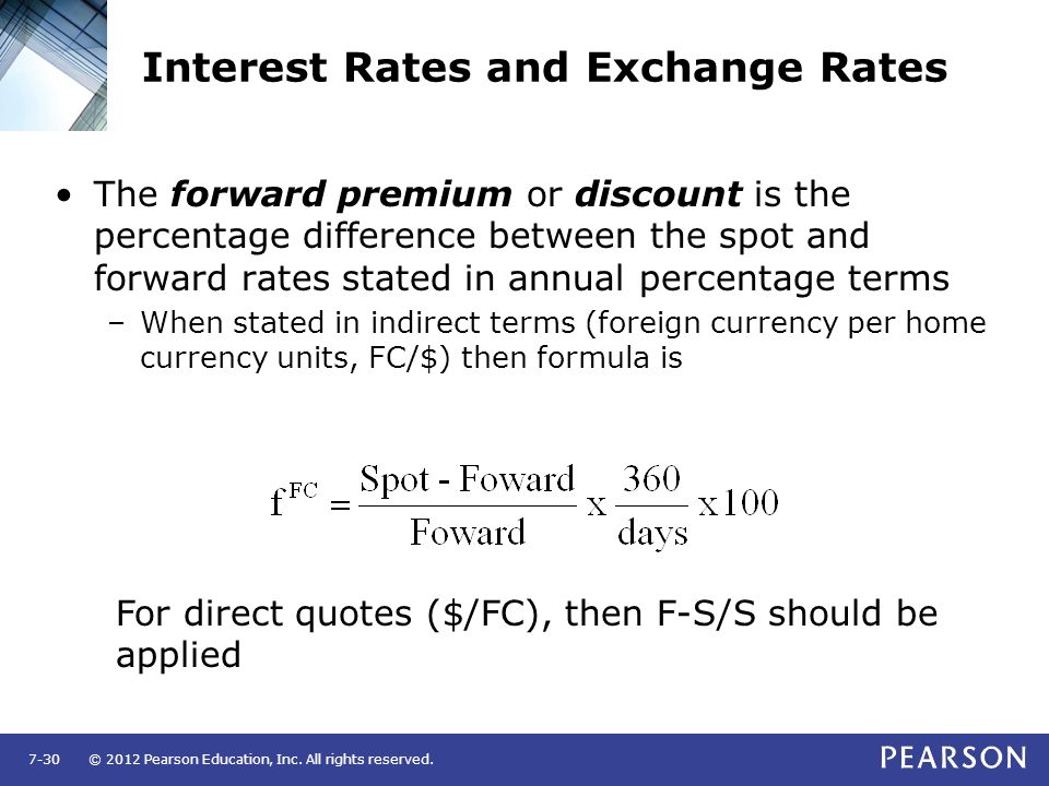 Factors which influence the exchange rate
